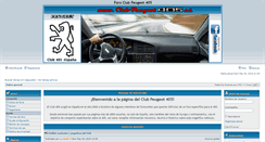 Desktop Screenshot of clubpeugeot405.es